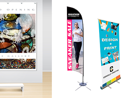 Banners and flags custom print